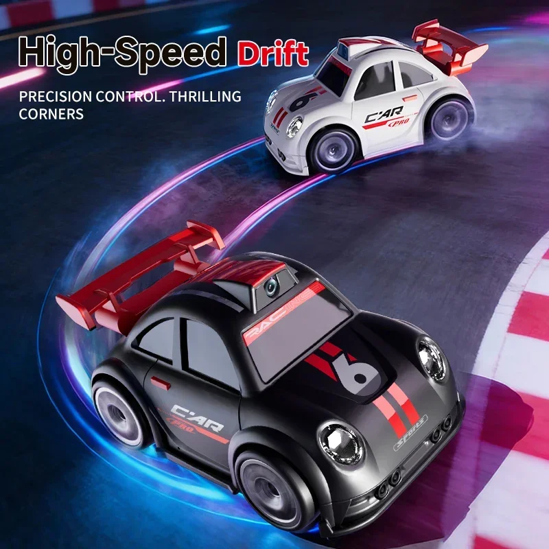 Auto RC Modello C6 con Telecamera HD 2.4GHz, Telecomando, Sensore di Deriva, Alta Velocità, Modalità Demo e Fuga per Bambini - Image 3