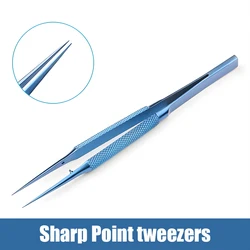 Titanium Alloy Precision Tweezers for Electronic Repair - Non - magnetic Fine - point Forceps