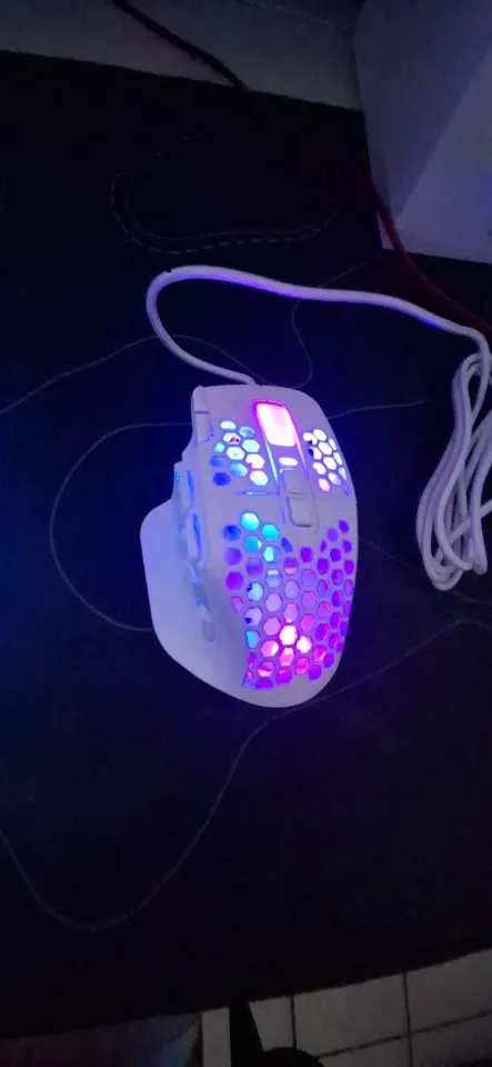 SOLAKAKA SM809 Wired RGB Gaming Mouse 22800 DPI MMO photo review