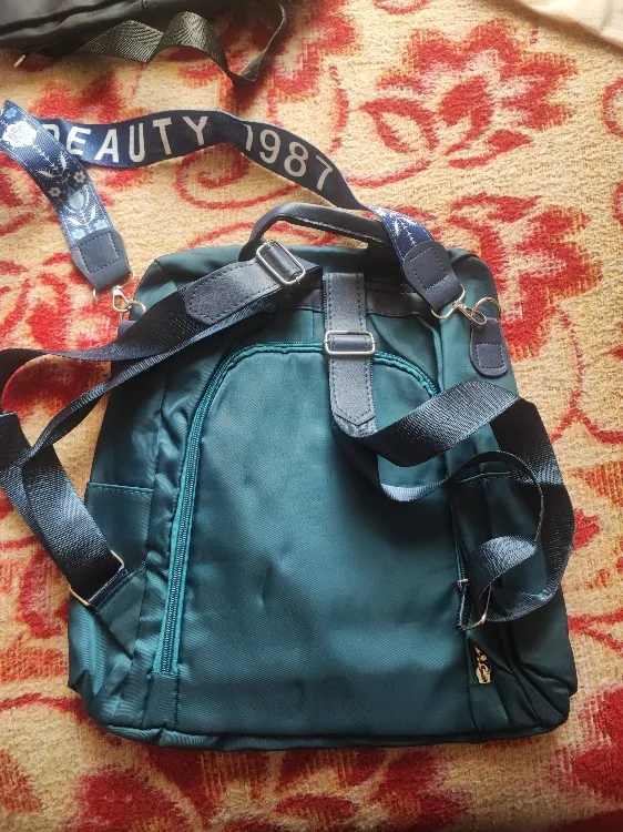 Sac à Dos Antivol Femme Oxford Bleu - Lovely