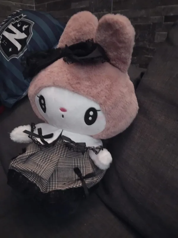 Kuromi Soft Plush Throw Pillow photo review
