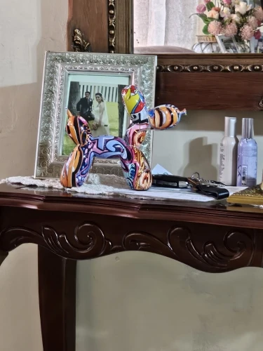 Chic Pup: Nordic Balloon Dog Figurine for Stylish Decor photo review