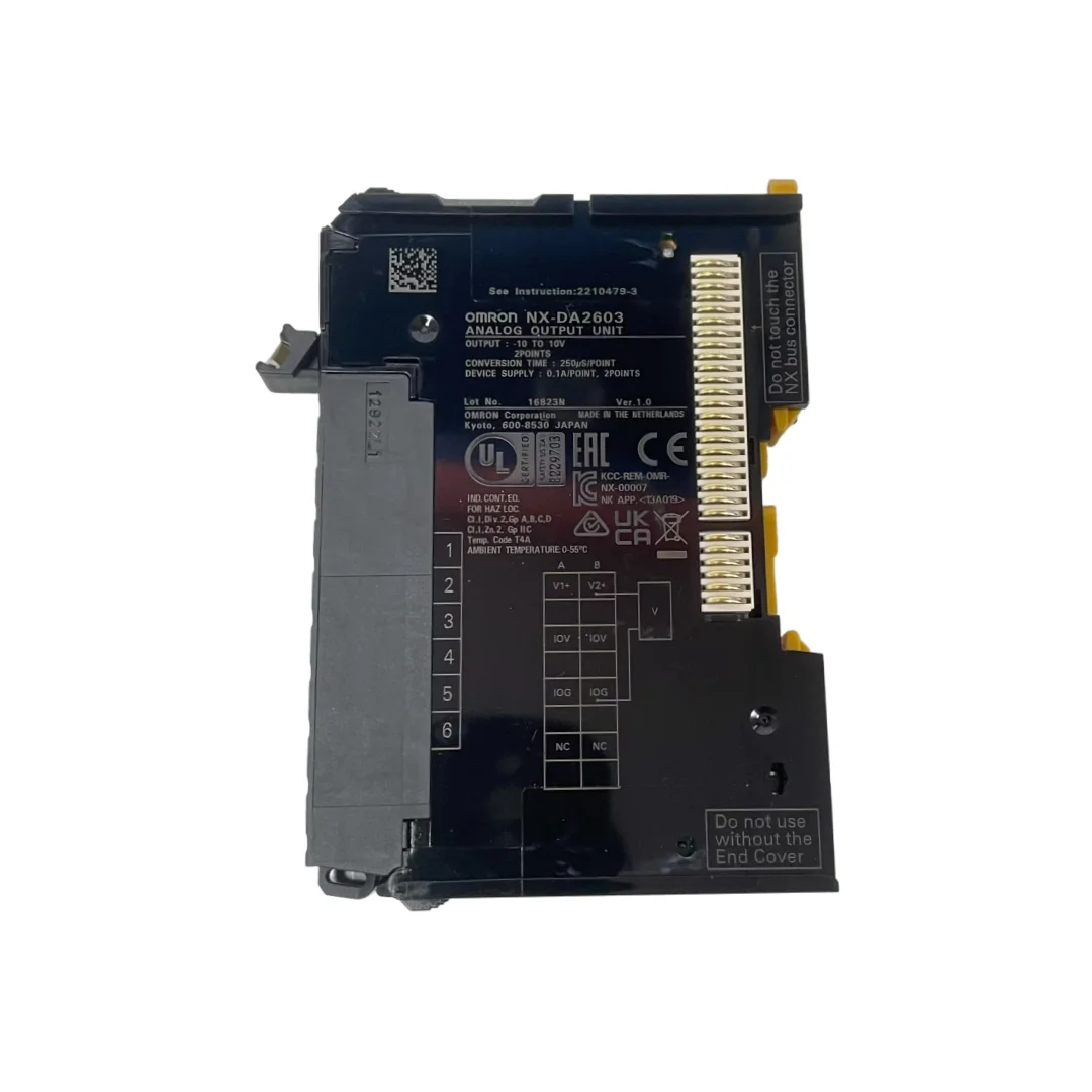 OMRON PLC I/O Analog Modules NX-DA2203 NX-DA2205 NX-DA2603 NX-DA2605 NX ...