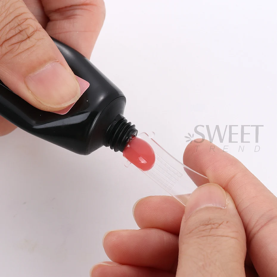 15ml Acrylic Quick Building Nail Gel Set Jelly Extension Gel Clear White UV Finger Prolong Tools Tips Form Clip Construction Kit