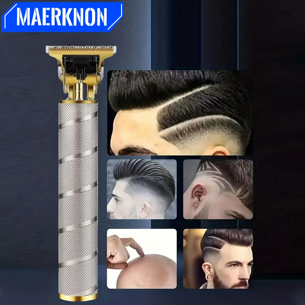Profession Electric Hair Trimmer USB Charge Shaving Head Electric Shaver Clipper Rechargeble Precision Hair Trimmer For Men Care