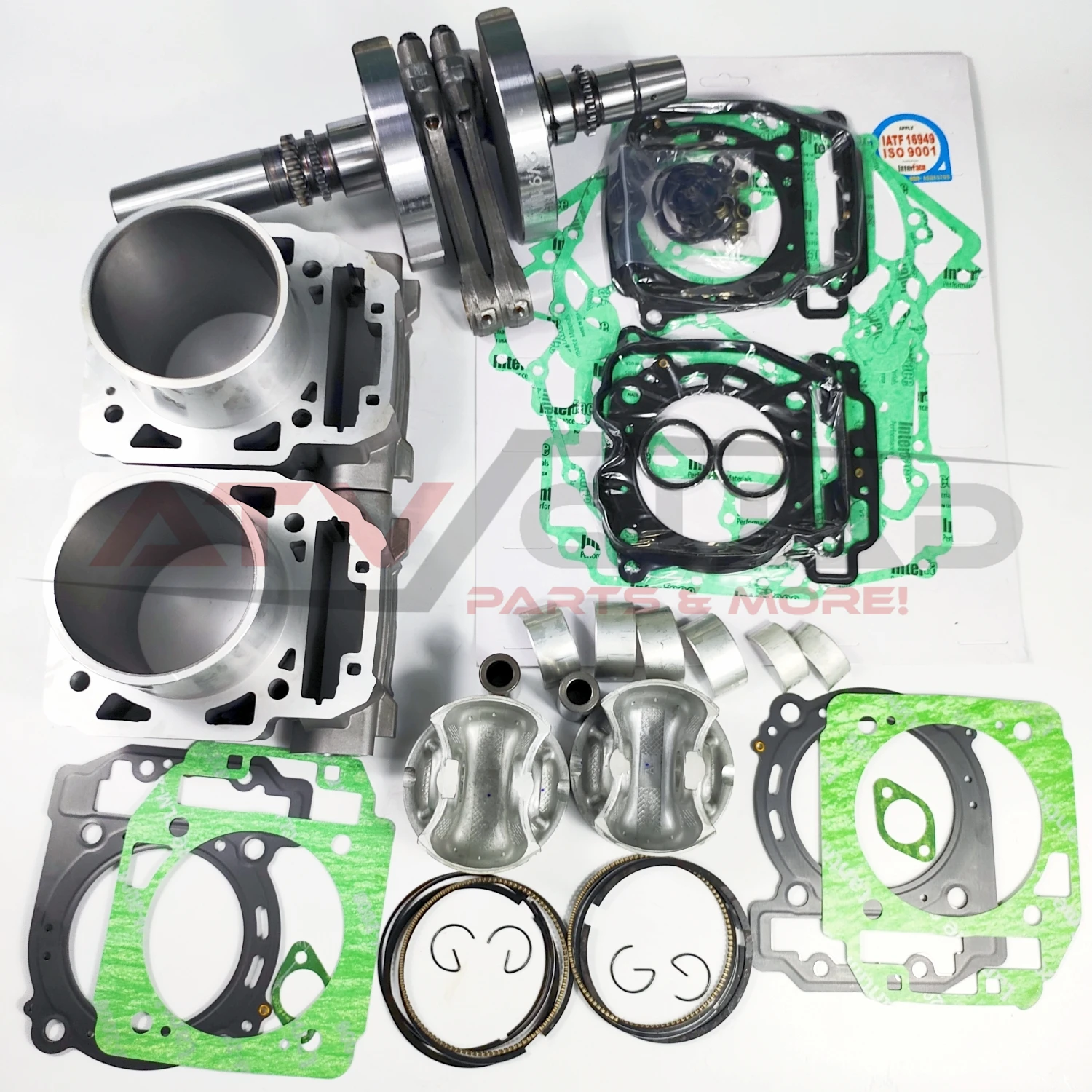 Engine Rebuild Cylinder Kit Crankshaft Assy Plain Bearing Gasket Kit For Can-Am BRP Bombardier Outlander Renegade Maverick 1000 excavator engine liner bearing gasket 1kz rebuild overhaul kit for toyota hilux surf hiace 3 0l 95 03