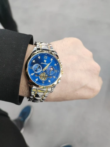 POEDAGAR Luxury Men's Quartz Watch photo review