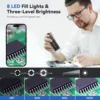 WiFi USB Digital Handheld Microscope 50 to 1000x Wireless Magnification Endoscope Camera WIth 8 LED  for IPhone Android 4