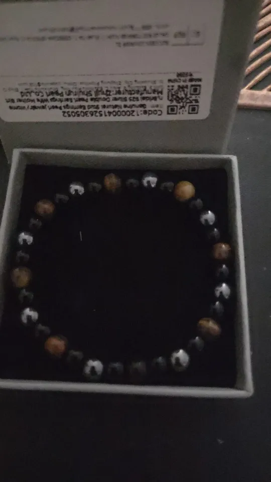 Triple Protection Bracelet: Tiger’s Eye, Obsidian & Hematite photo review