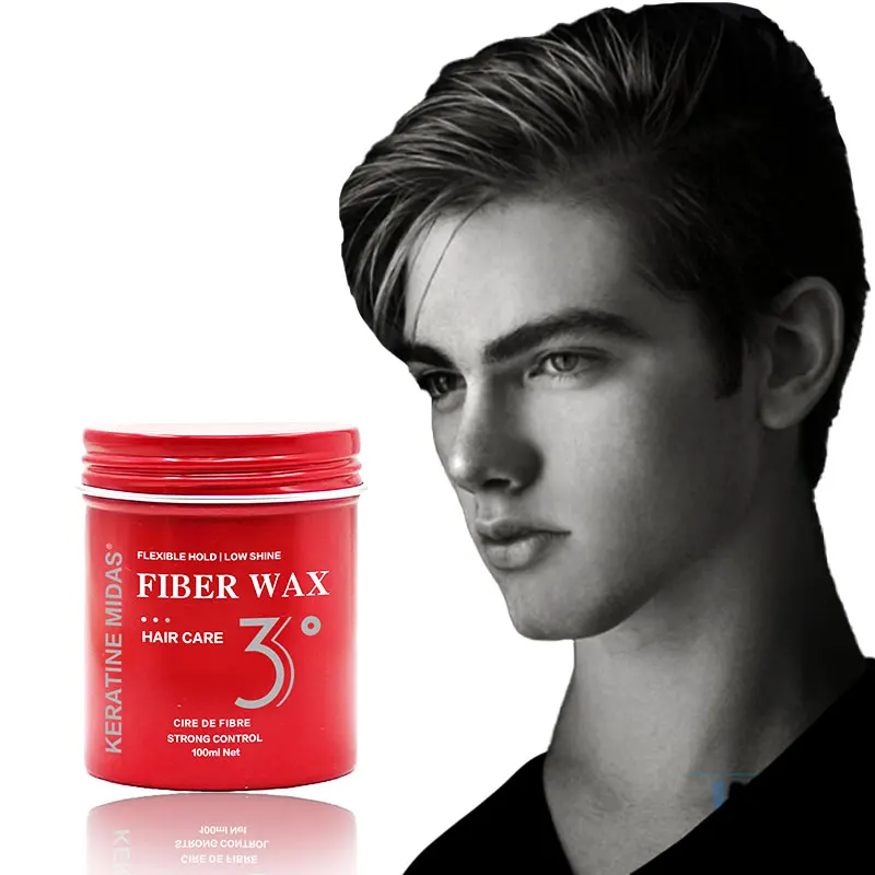 Professional Long-Lasting Fluffy Hair Finalize Pomade Wax Styling Tools Men Cream Salon Hair Finishing Gel Cream