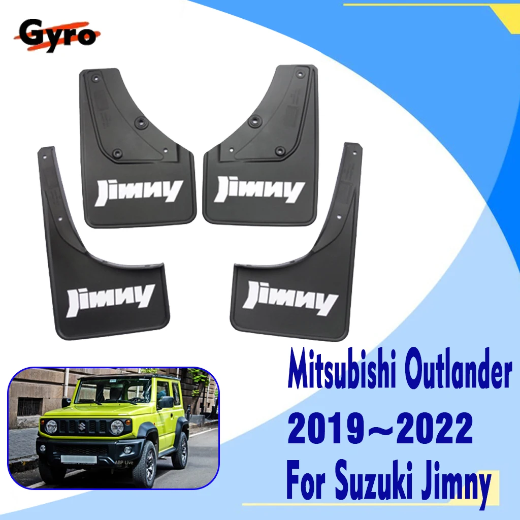 Parafanghi Per Auto Parafanghi Per Suzuki Jimny Jb64W Jb74W 2019 ~ 2022 Paraspruzzi Antispruzzo Flares Fender Flare Auto Duraflap Accessori