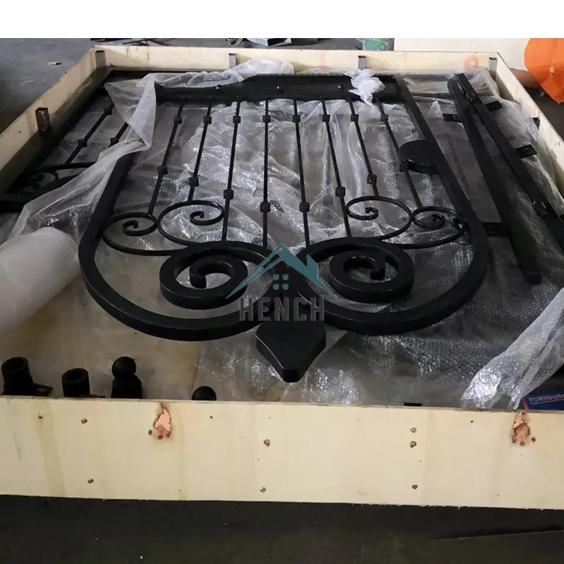 Home Steel Garden Fence Driveway Wrought Iron Gates Design For Home China Manufacturers Suppliers 6