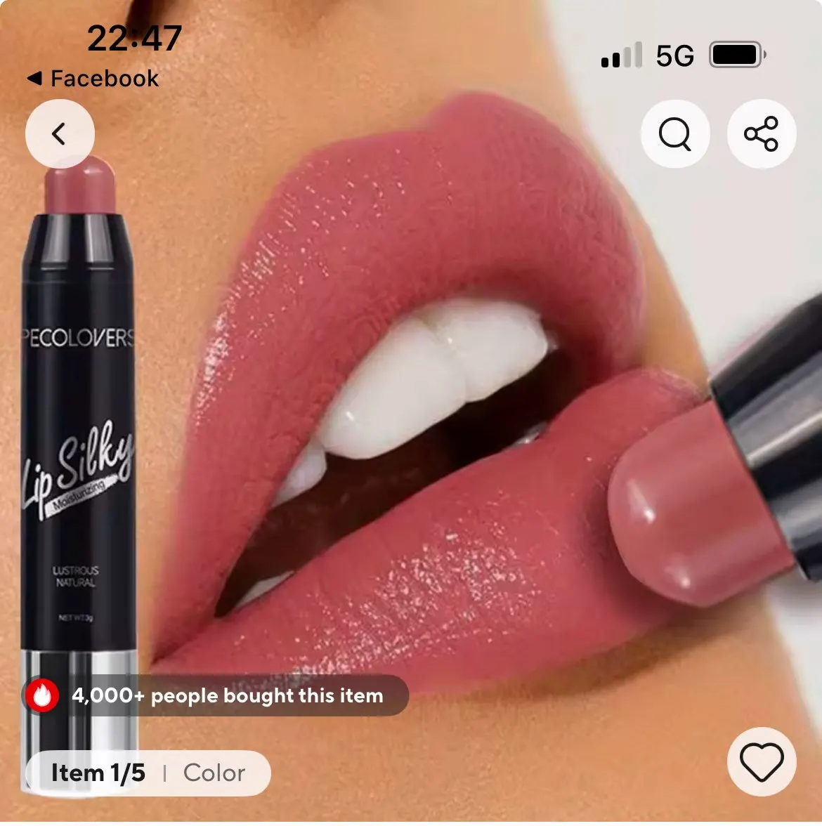 Matte Lipstick Pencil with Waterproof and Non-Stick Technology photo review