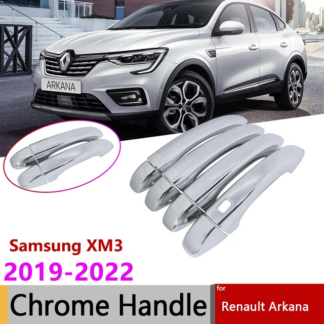 Für Renault Arkana 2019 2020 2021 Megane Eroberung Samsung XM3 Chrom  Türgriff Abdeckung Auto Zubehör Schutz Film Aufkleber - AliExpress