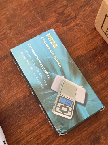 Mini Balança Alta Precisão Portátil 0,1g A 500g Digital photo review