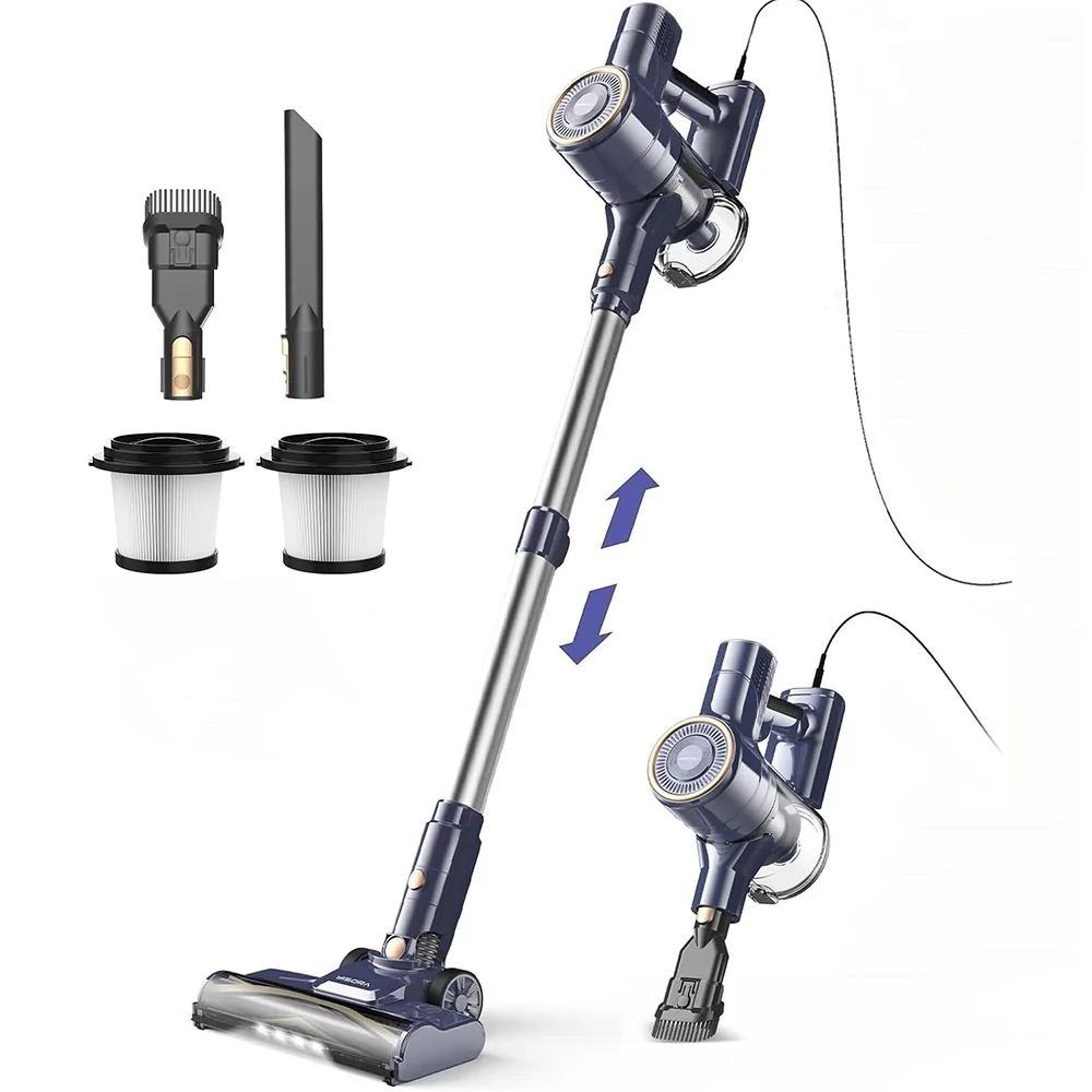 Devoac I8 Corded Vacuum Cleaner, 23Kpa 19.69ft Long Corded Lightweight Handheld Vacuum for Household Cleaning 1