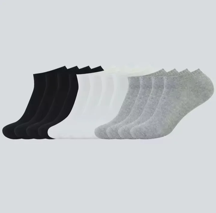 meias masculina kit 12 pares，12 Pares meias masculino,Meias De Barco，meias esportivas，meias de algodão masculino，respirável,mens photo review