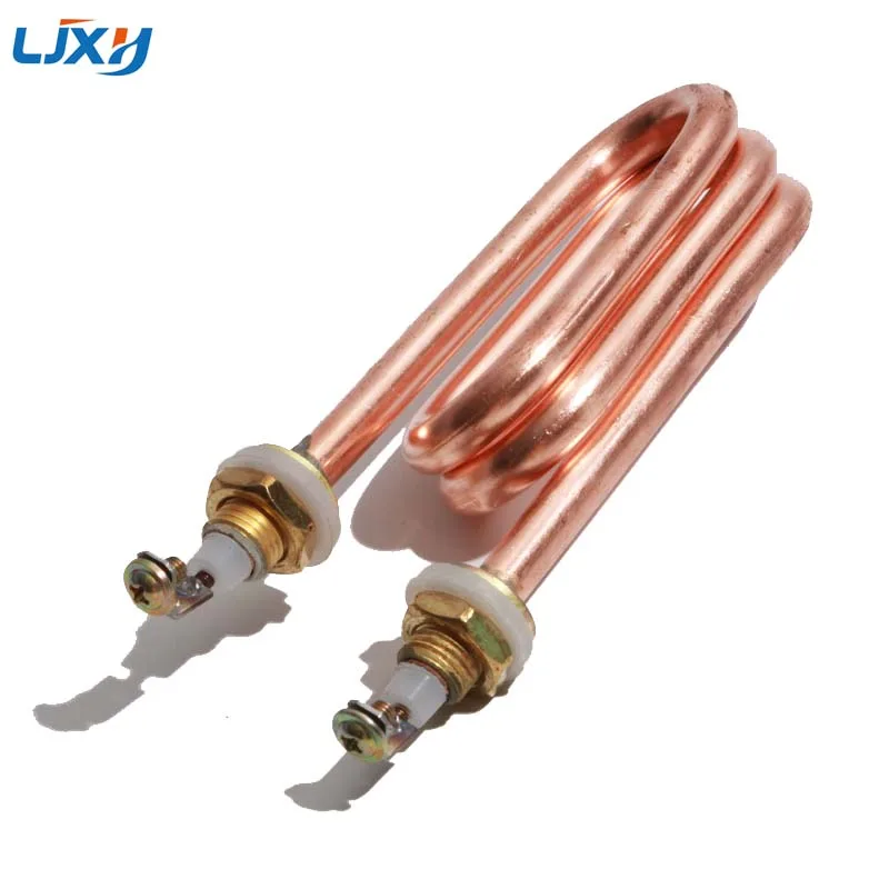 LJXH Step-by-Step น้ําอัตโนมัติหม้อต้มไฟฟ้าองค์ประกอบความร้อนทองแดงทั้งหมด 220V 1200W 3000W 1