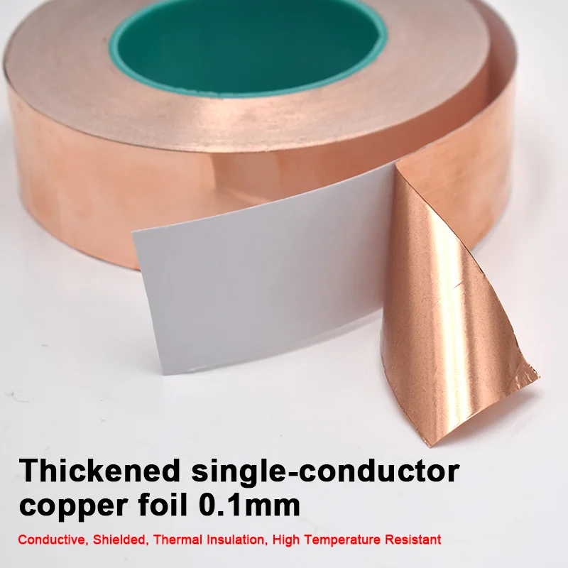 6 Piezas De Cinta De Cobre Con Adhesivo Conductor De Doble Cara, 1/4