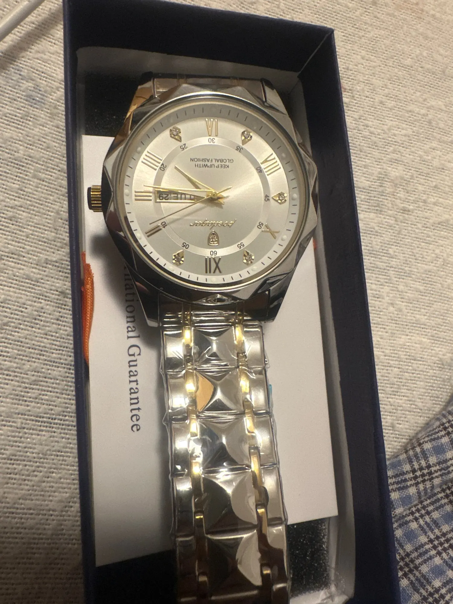 POEDAGAR Top Luxury Men Quartz Watch Waterproof Luminous Stainless Steel photo review