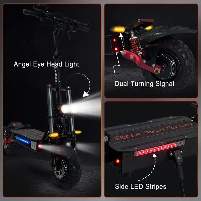 성인용의 속도와 편의성을 위한 50% 할인된 BikeLux S3 접이식 전기 스쿠터