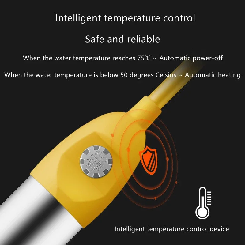 Quick Water Heating Rod Automatic Power Off Stainless Steel for American British Australian European water heater