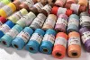 1mm x 150M Polyester Braid Cord Oriental Knot Cord DIY Crafts rope Bracelet Making cord, tent setting string, 2