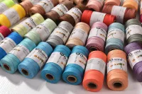 1mm x 150M Polyester Braid Cord Oriental Knot Cord DIY Crafts rope Bracelet Making cord, tent setting string, 2