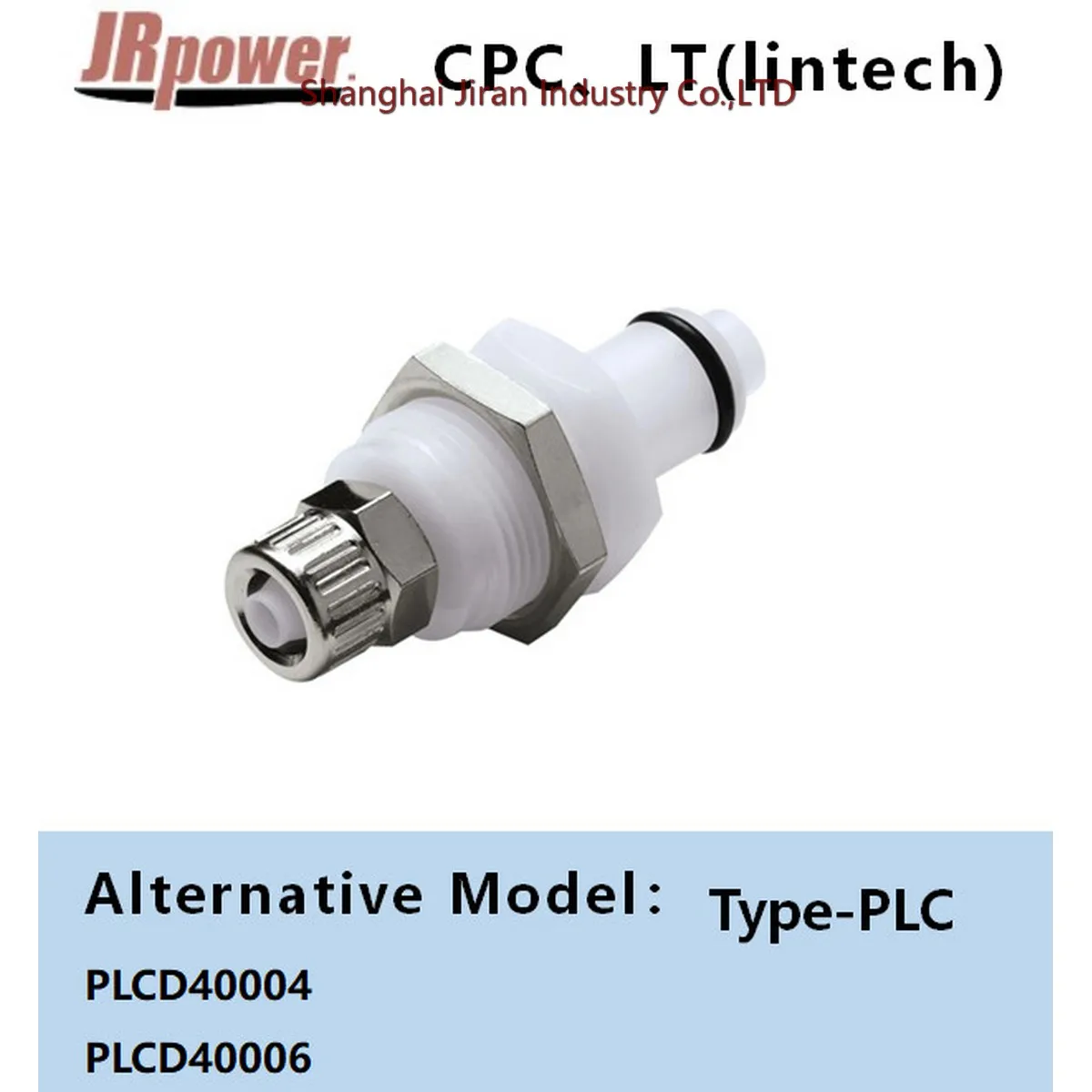 

JR-PLC|5pcs Rerfectsubstitute CPC quick connector coupling PLCD40004 PLCD40006 PLCD40007