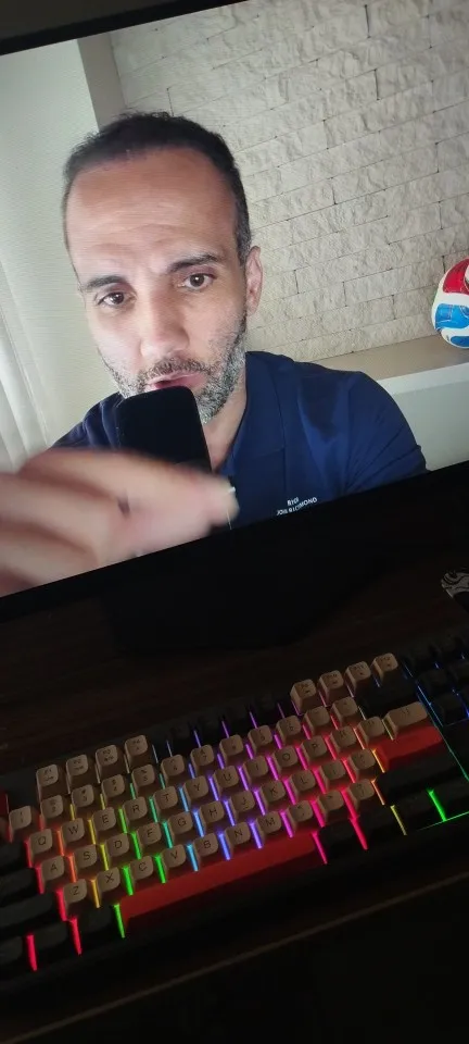 M87 87-Key Bluetooth RGB Wireless Gaming Keyboard photo review