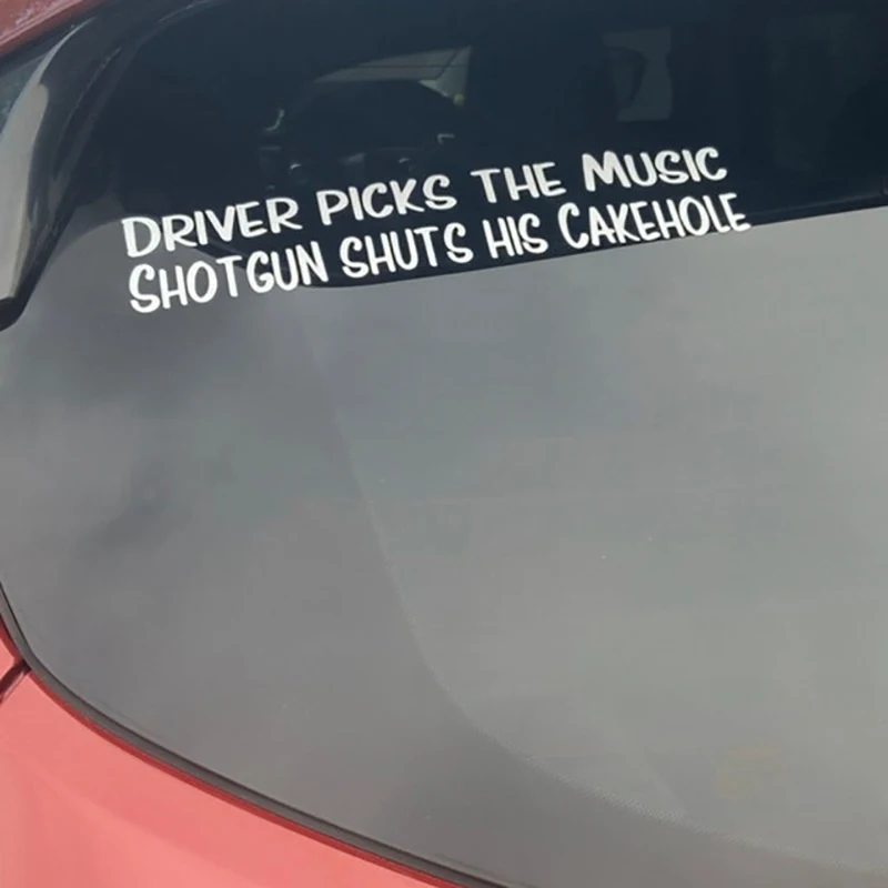 Driver Picks the Music Car Styling Windows Stickers Supernatural Fans Decals  Accessories Cute Automotive Sticker - AliExpress
