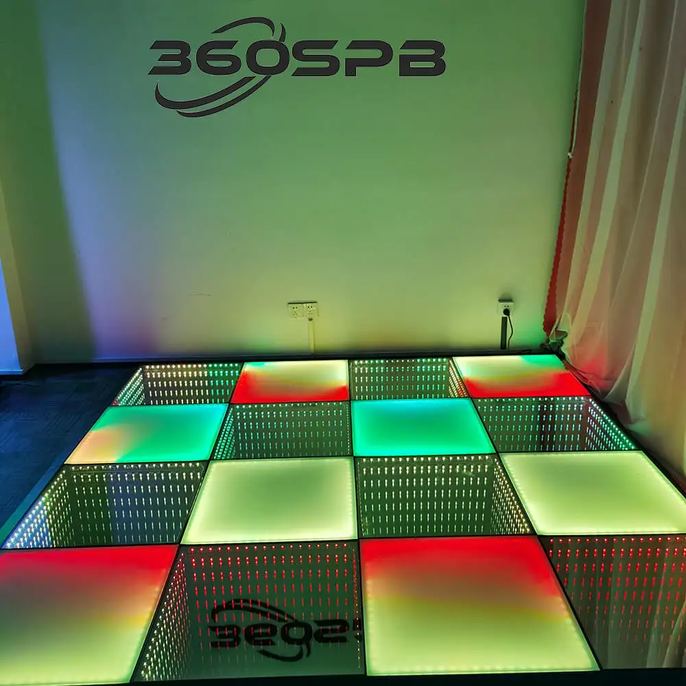 360SPB Portable Disco Wedding Stage Infinity and Glow Panel