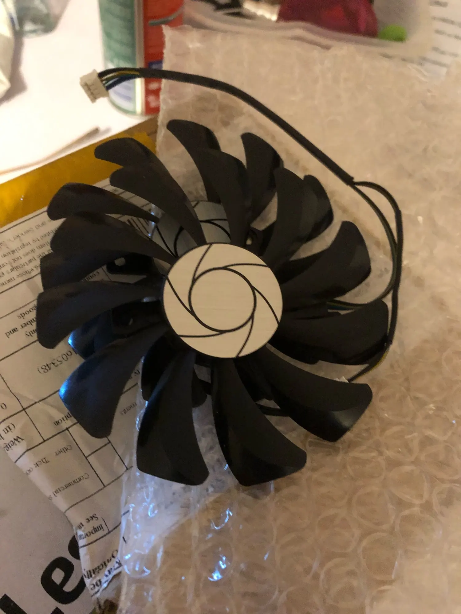 New 85MM HA9010H12F-Z 4Pin Cooler Fan Replacement For MSI GTX 1060 OC 6G GTX 960 P106-100 P106 GTX1060 GTX960 Graphics Card Fan