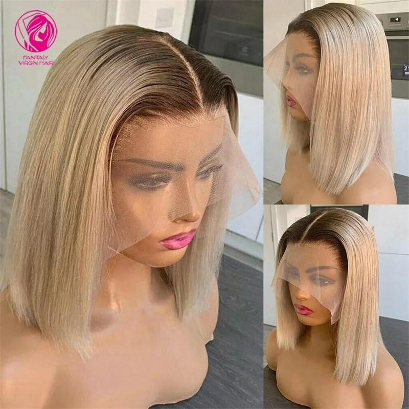 

Парик из 100% человеческих волос со шнуровкой спереди 13*4