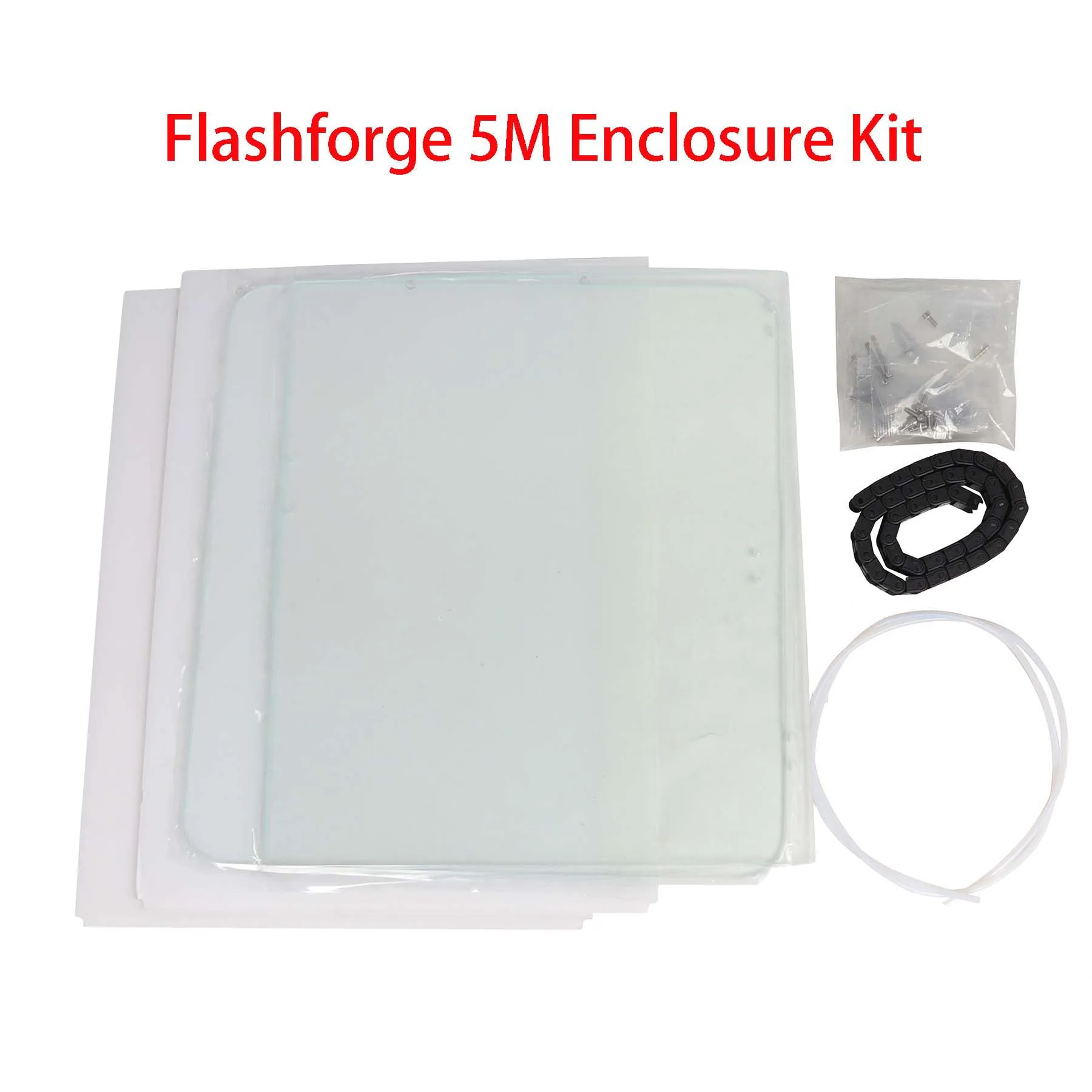 flashforge-adventurer-5m-ad5m-3d-printer-ad5m-diy-enclosure-panel-kit-clear-transparent-polycarbonate-pc-sheet-3mm-door-glass