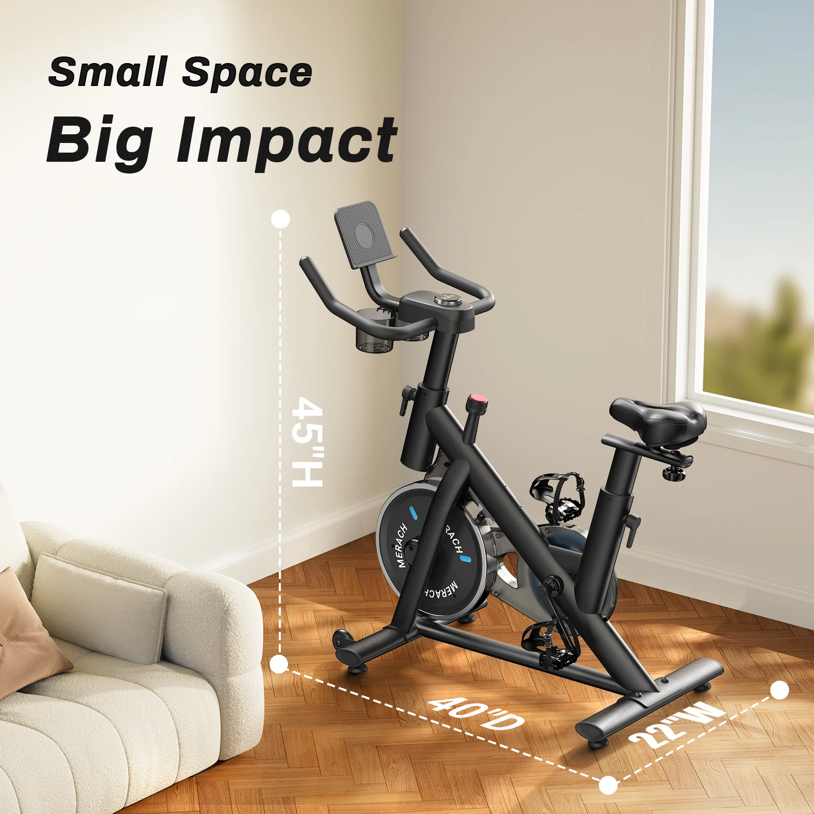 Indoor Cycling Bicycle Weight Limit 300 Lbs Stationary Bike