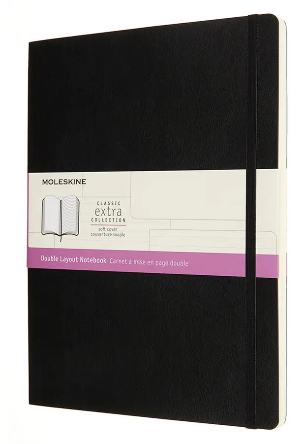 Блокнот Moleskine Classic soft double NB413SBK