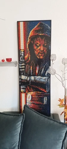 31200 MOC Darth Maul Classic Pixel Art Painting Building Blocks Set Mosaic Bricks Movie Toys Best Christmas Birthday Gift photo review