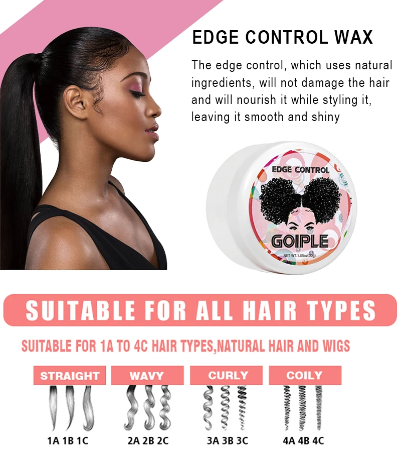 Description Picture 3 of itemGOIPLE Waterproof Lace Front Glue Wax Stick Slick Broken Hair Natural Extra Hold Edge Control Gel for Wig Adhesive Bond Kit