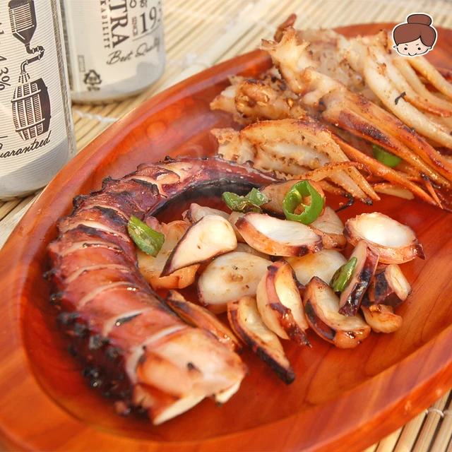 안주, 간식, 건어물에 완벽한 오동통 오징어 다리