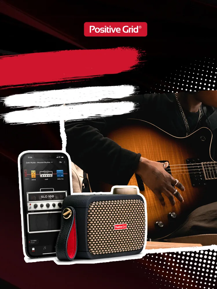 Positive Grid Spark GO Guitar Amp & Bluetooth Speaker