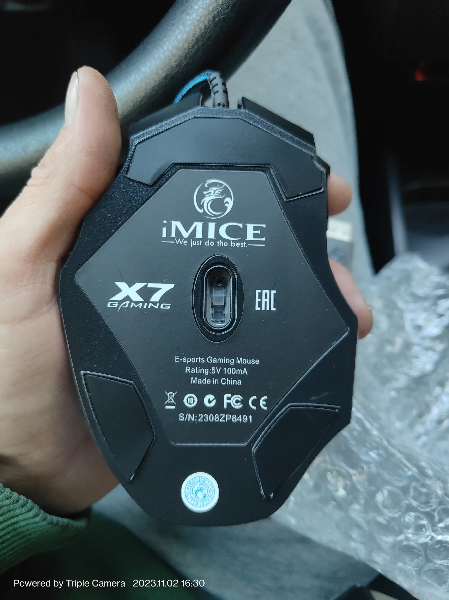 Эргономичная Проводная игровая мышь, эргономичная USB компьютерная мышь ...