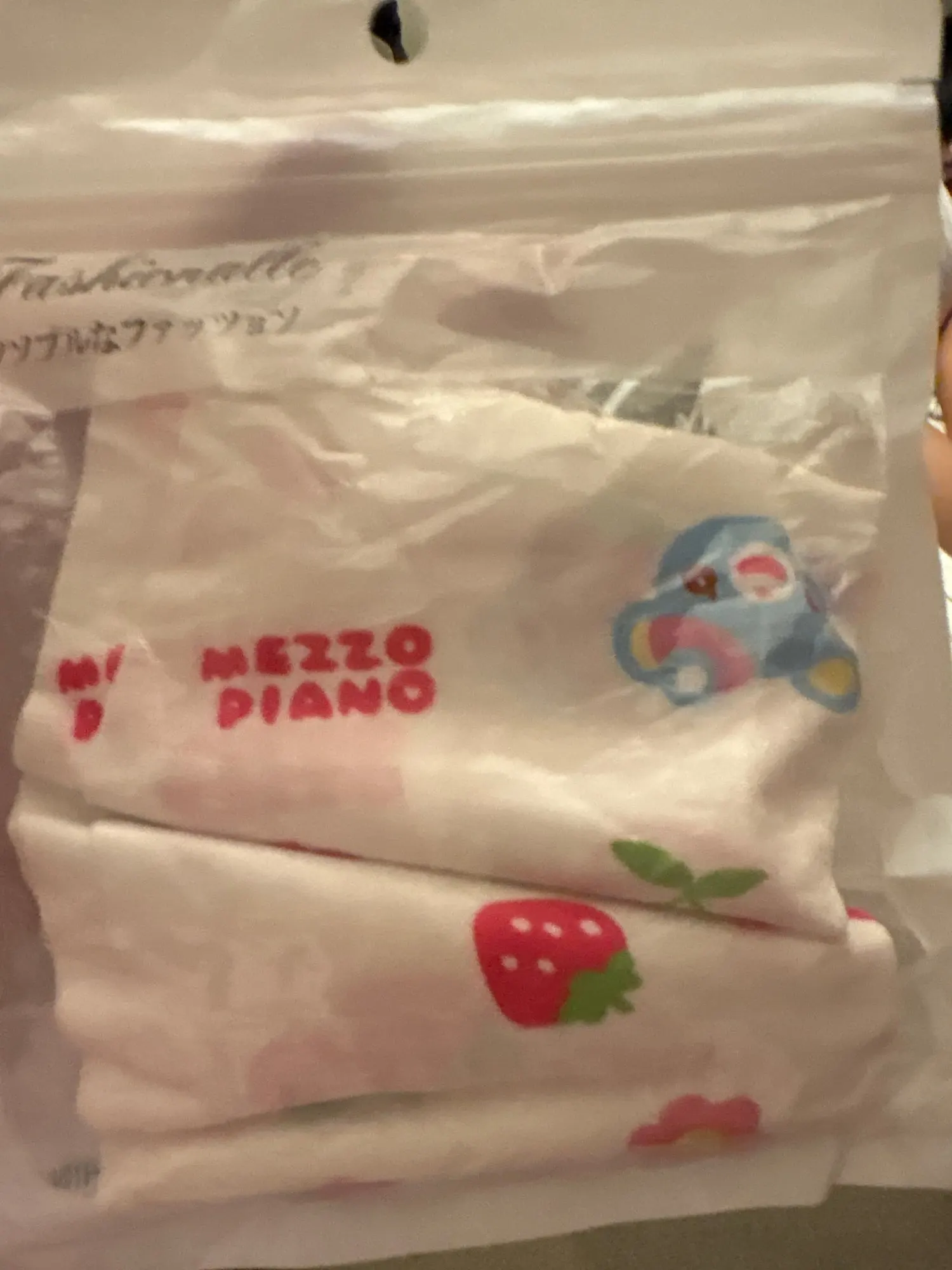 Bunny Strawberry Socks and Sleeves photo review