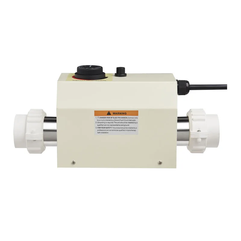 1KW Mini Swimming Pool Heater Built-in Circulating Water Pump Control System Electric Pool Heater for SPA Pools and Bathtubs