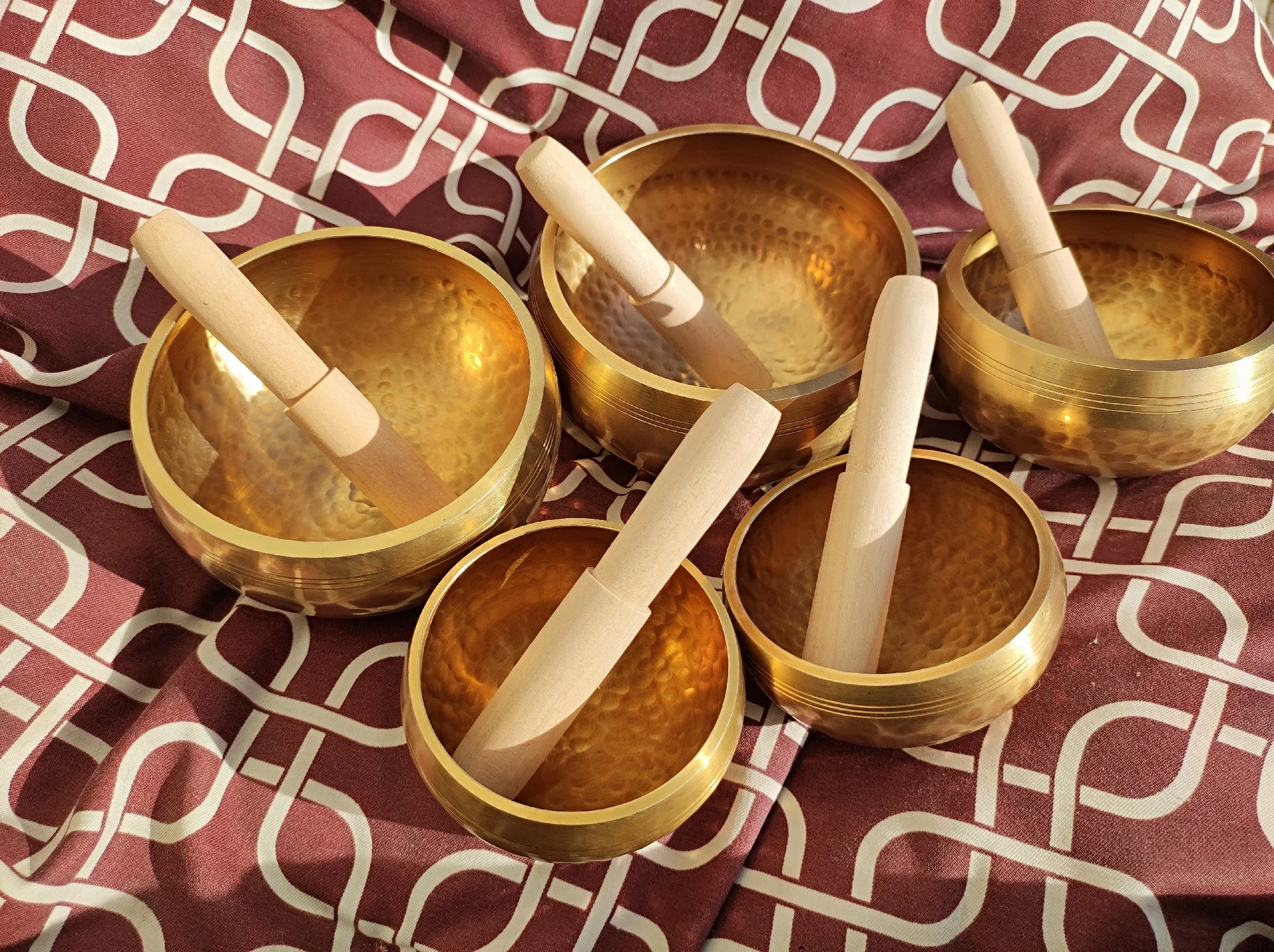 Essential Deal: Set of 5 Singing Bowls 3.15-4.72 Inch photo review