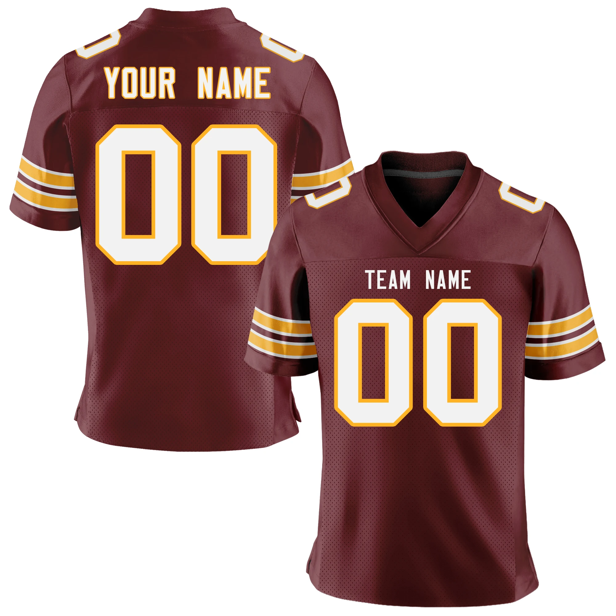 Personalized Custom American Football Jersey Fashion Printed Team Name  Number Training Shirt Team Sports For Men Women Youth - Rugby Jerseys -  AliExpress