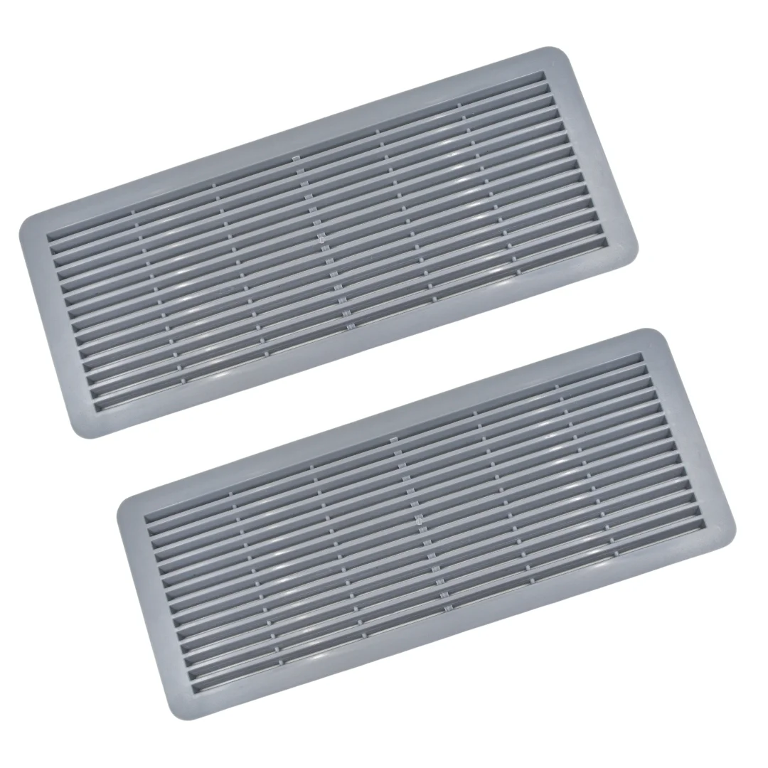 2 pieces Durable Gray Beige Color Sunroof Ventilation Vent Cover For
