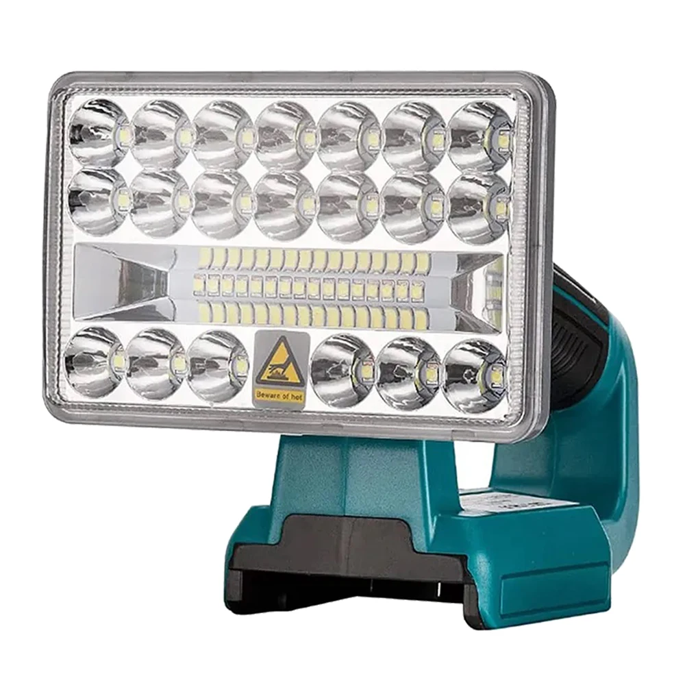 SYLSTAR Faro LED Ricaricabile Senza Fili 3000 Lm – Compatibile Con Batterie 18‑20V Di Bosch, Makita, DeWalt E Tante Altre