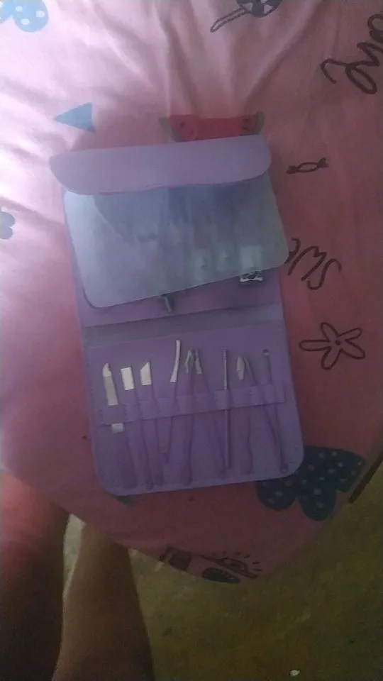 Kit c/ 16 Pçs Cortador De Unhas Conjunto De Ferramentas Em Aço Inoxidável Com Bolsa Dobrável - Neverdie Store photo review