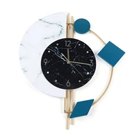 Nordic Wall Clock Watch Creative Living Room Silent Luxury Home Decor Wall Clock For Study, Outdoor, Dining Room, Porch, Balcony - Image 3